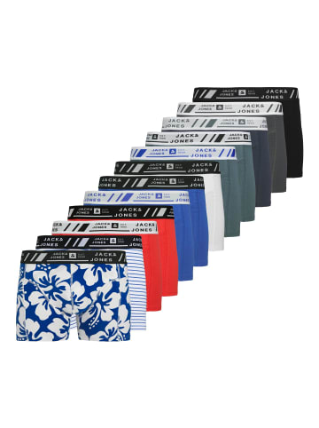 Jack & Jones Bequeme Boxershorts 12er-Pack mit Stretchkomfort in Mehrfarbig