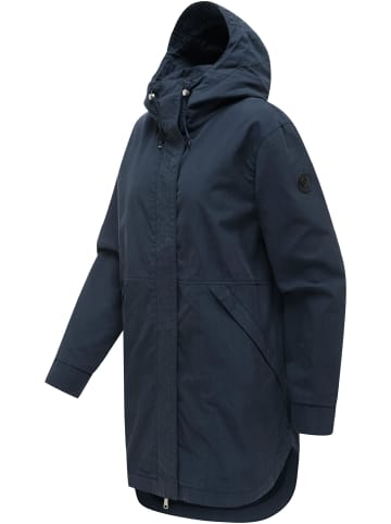 ragwear Kurzmantel Lamyja B in Navy
