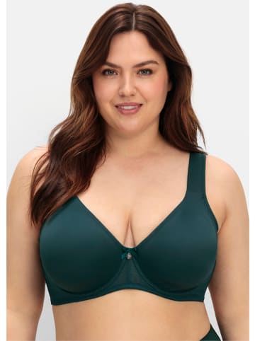 sheego Bügel-BH in tiefgrün