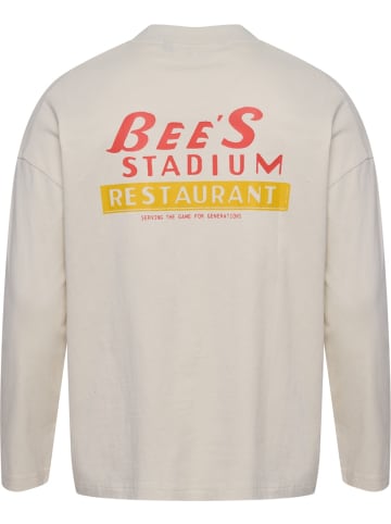 Hummel Longsleeve "Loose T-Shirt Longsleeve Bees Stadium" in Weiß