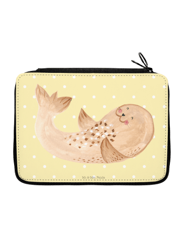 Mr. & Mrs. Panda Etui Robbe Liegen ohne Spruch in Gelb Pastell