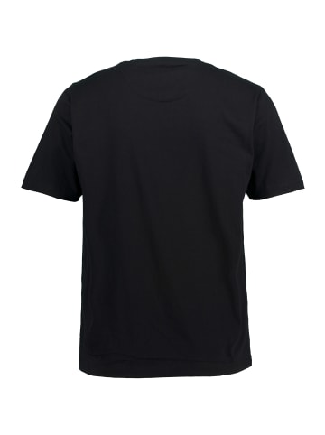 JP1880 Kurzarm T-Shirt in schwarz