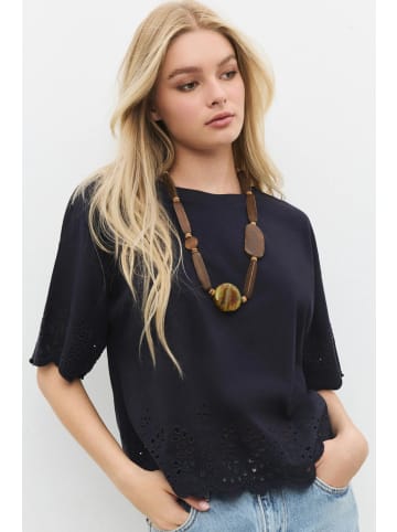 NO MATTER WHAT Shirt in Dunkelblau