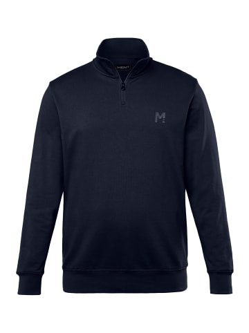 Men Plus Sweatshirt in dunkel marine