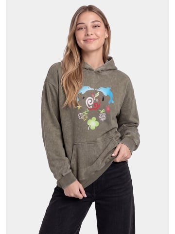 myMo Women Hoodie in Olive