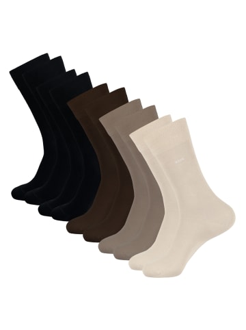 BOSS 5 Paar RS Uni Color CC Strümpfe in Mehrfarbig