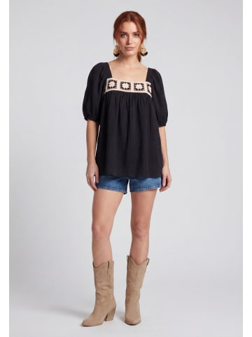 usha FESTIVAL Women Blouse in Black