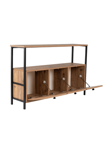 CALICOSY Sideboard SIENNA in Atlantische - (W)120  x (H)77  x (L)29,5 cm