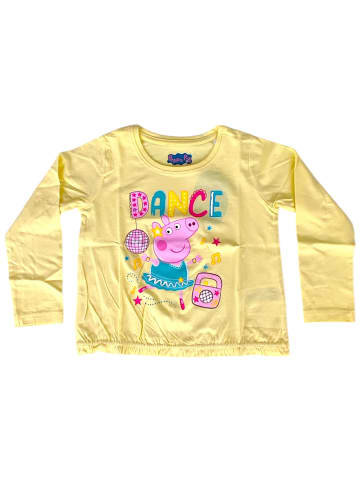 Peppa Pig Langarmshirt Peppa Pig in Gelb