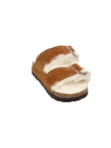 Birkenstock Pantolette Arizona Shearling in Mink