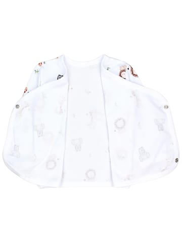TupTam Baby Jungen Langarm Wickelshirt 5er Set in beige Modell 3
