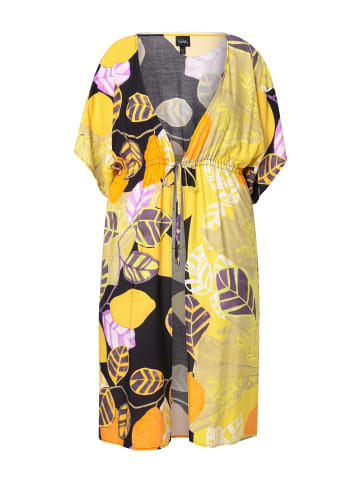 Ulla Popken Strandkleid in schwarz