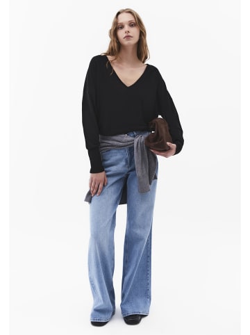 OXXO V-Ausschnitt-Pullover BLACK