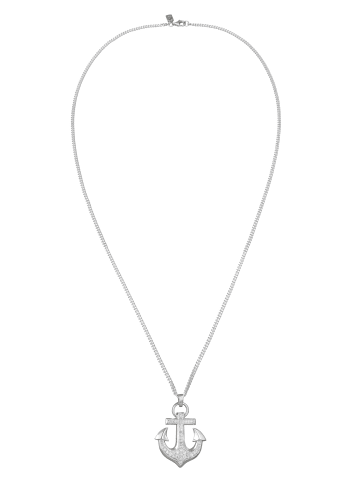 KUZZOI Halskette 925 Sterling Silber in Silber