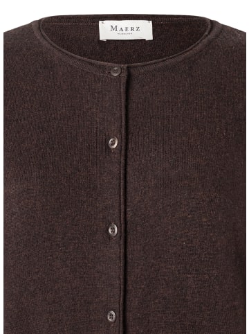 März Strickjacke in schoko - 0001