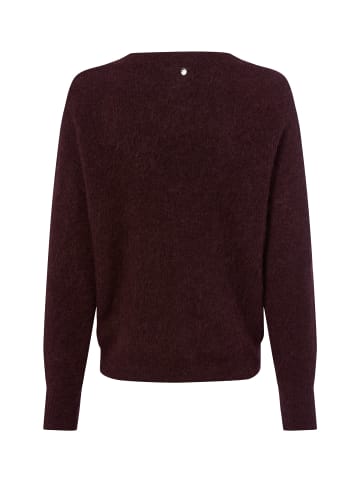 Mos Mosh Strickjacke MMThora in aubergine - 0002