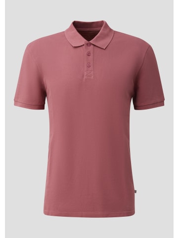 QS Polo-Shirt in 4462_himbeere