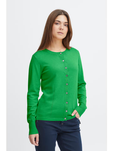 Pulz Strickjacke PZSARA Regular fit in Fern Green Melange