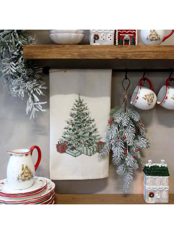 Chic Antique Geschirrtuch AIX WEIHNACHTSBAUM und Geschenke