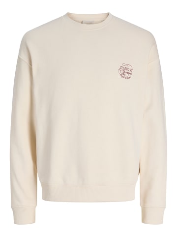 Jack & Jones Sweatshirt in Antique White
