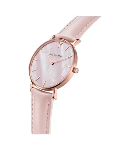 Paul Valentine Analoguhr für Damen in pink
