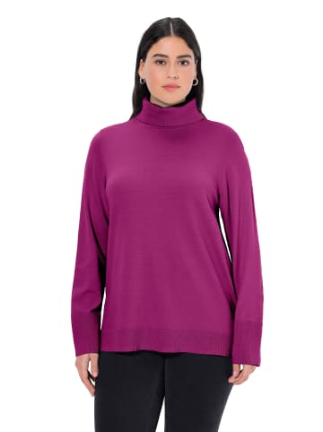 Ulla Popken Pullover in beere