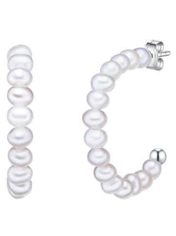 Valero Pearls Ohrringe aus Sterling Silber mit Süßwasser-Zuchtperle in weiß