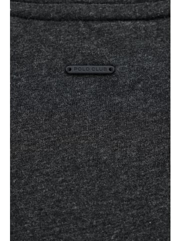 Polo Club T-Shirt WOMAN EMMA LONG SLEEVE REGULAR FIT in Dunkelgrau vigore