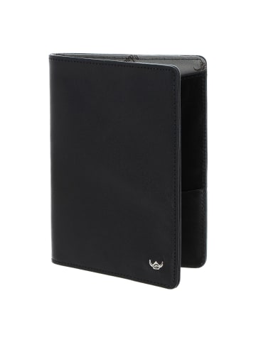 Golden Head Colorado Reisepassetui Leder 10 cm schwarz