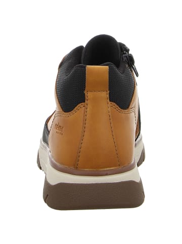 rieker Schnürschuh in schwarz/cord/schwarz