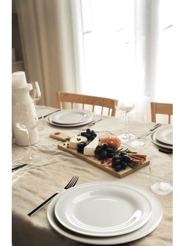 Seltmann Weiden 6er Set Frühstücksteller Beat Color Glaze ø 23,3 cm in Weiß