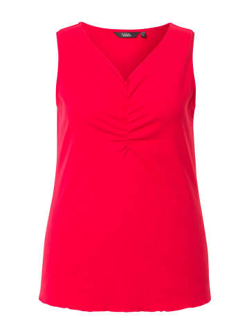 Ulla Popken Strick-Top in neon rot