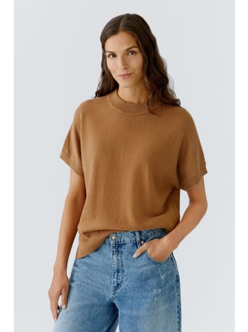 Oui Pullover in camel