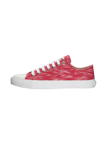 ethletic Sneaker Fair Trainer White Cap Lo Cut in red melange | just white