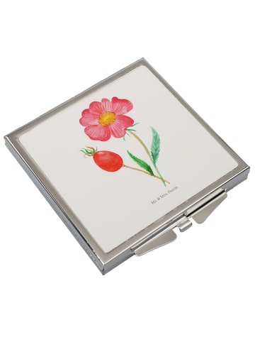 Mr. & Mrs. Panda Kleiner Spiegel Blume HageRundunge ohne Spruch in Weiß