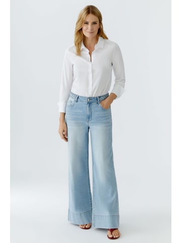 Oui Jeans WIDE LEG in blue denim