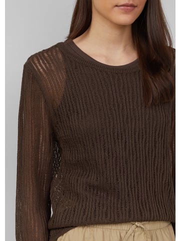 s.Oliver Strickpullover langarm in Braun