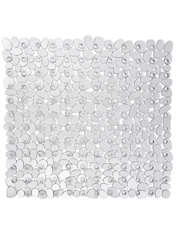 Wenko Rutschfeste Matte für Duschwanne PARADISE in Transparent, (B) 54 x (H) 54 cm