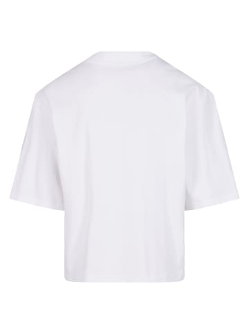 Urban Classics Cropped T-Shirts in white