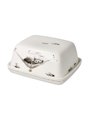 Goebel Dose " Mittagspäuschen " in Bunt