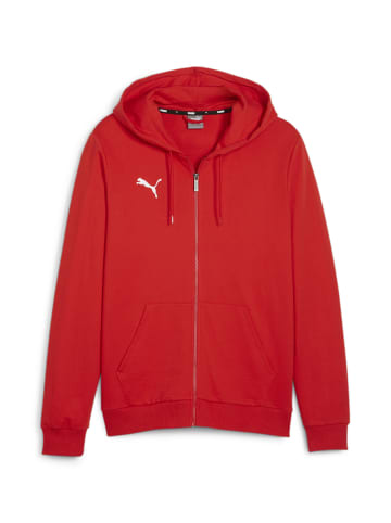 Puma Sweatshirt teamGOAL Casuals Hooded Jacket in rot