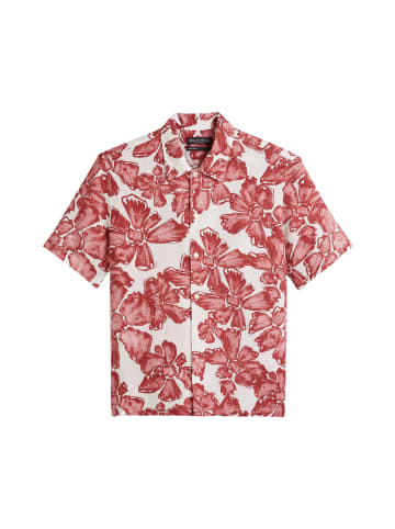 Marc O'Polo Kurzarm-Hemd regular in multi/tall poppy