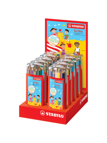 STABILO Farbstift Trio dick Display Display Box 10 Stück/10 Farben