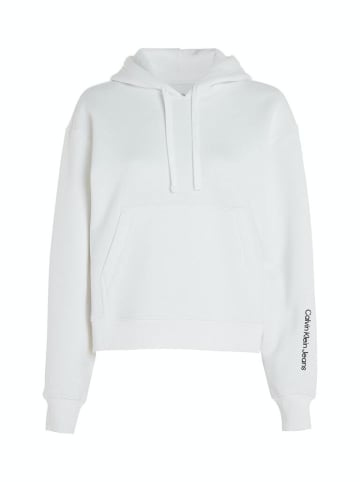 CALVIN KLEIN JEANS Sweatshirt in Bright White
