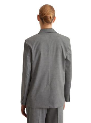 Marc O'Polo Boyfriend-Blazer relaxed in medium stone melange