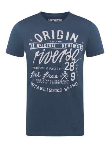 riverso  T-Shirt RIVLeon in Blau