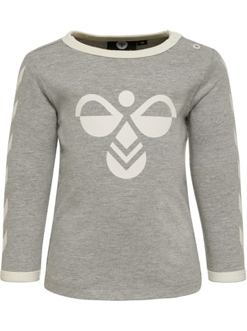 Hummel T-Shirt Hmlflipper Kinder in GREY MELANGE