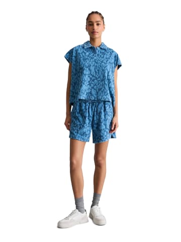 Marc O'Polo DENIM DfC Frottee-Poloshirt relaxed in Medium Blue