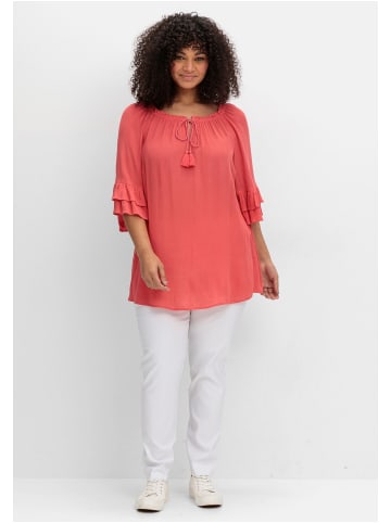 sheego by Joe Browns Crinkle-Tunika in hummer