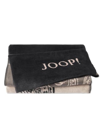 JOOP! JOOP! Wohndecke Paisley Stripes in schwarz